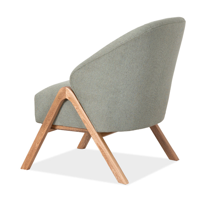 Butaca Ryan Lino Verona Verde, Natural