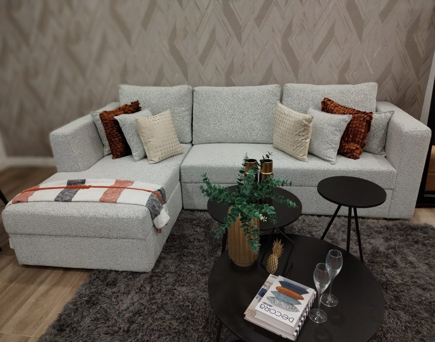 Sala Rinconera Escenic Lino Gris