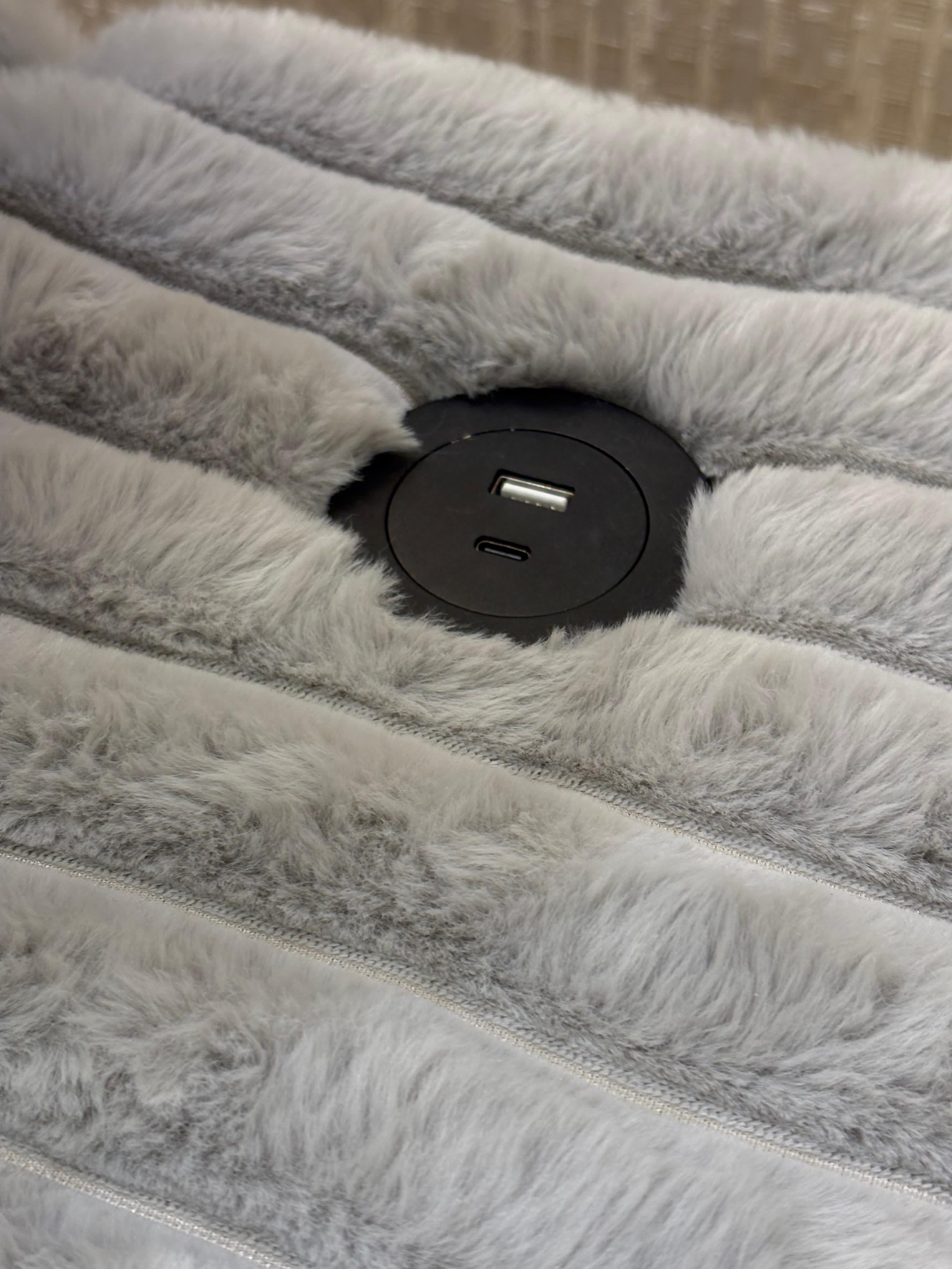 Sala Rinconera Andru Velvet Gris