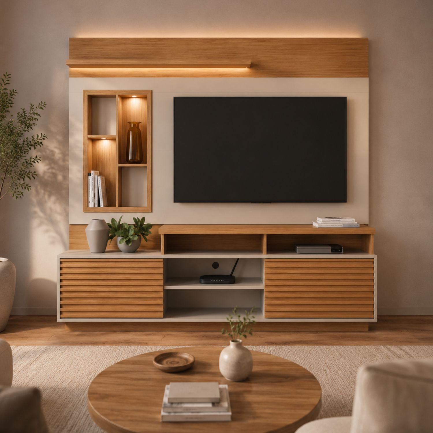 Centro De Entretenimiento Marcus Natural, Beige