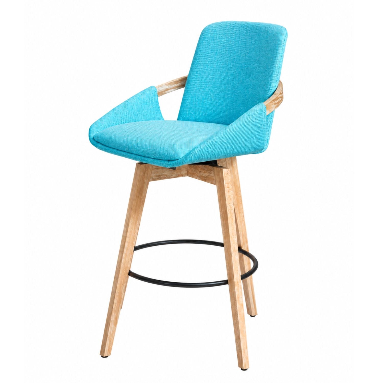Silla De Bar Arlette Turquesa