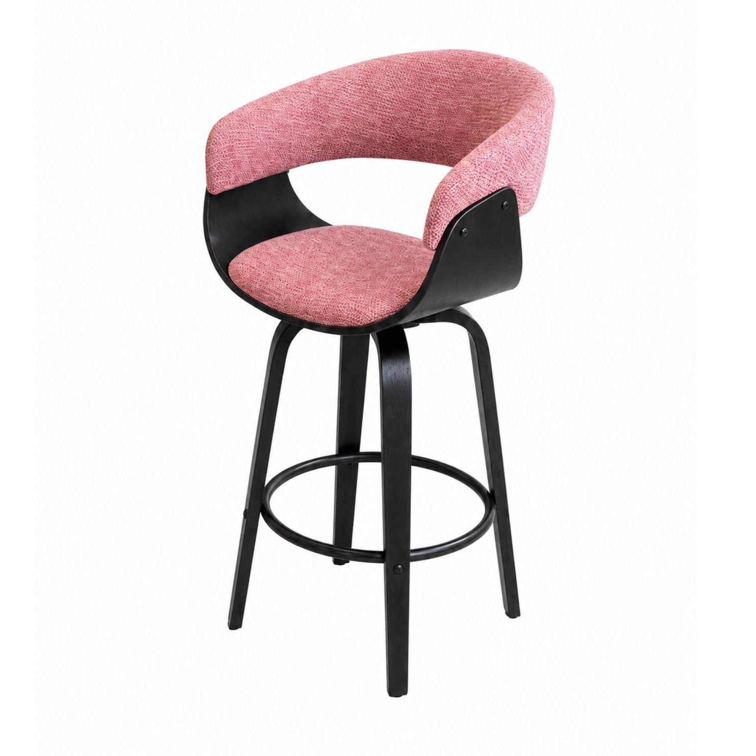 Silla De Bar Auri Lino Rosado