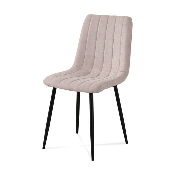 Comedor 4 Puestos Hodson Beige, Negro