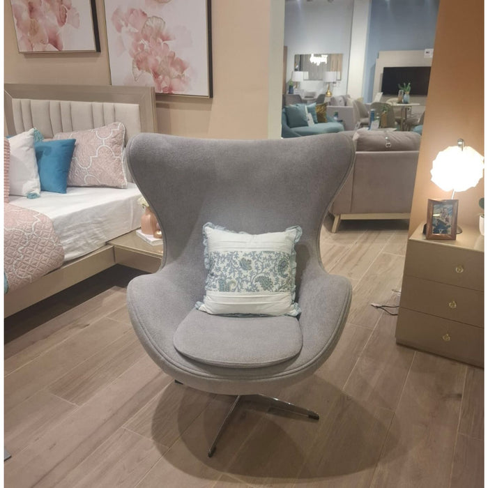 Silla Sativa Velvet Gris