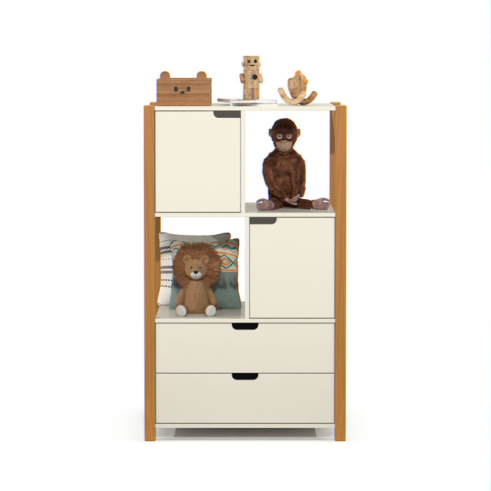Biblioteca Amalia Off White, Natural