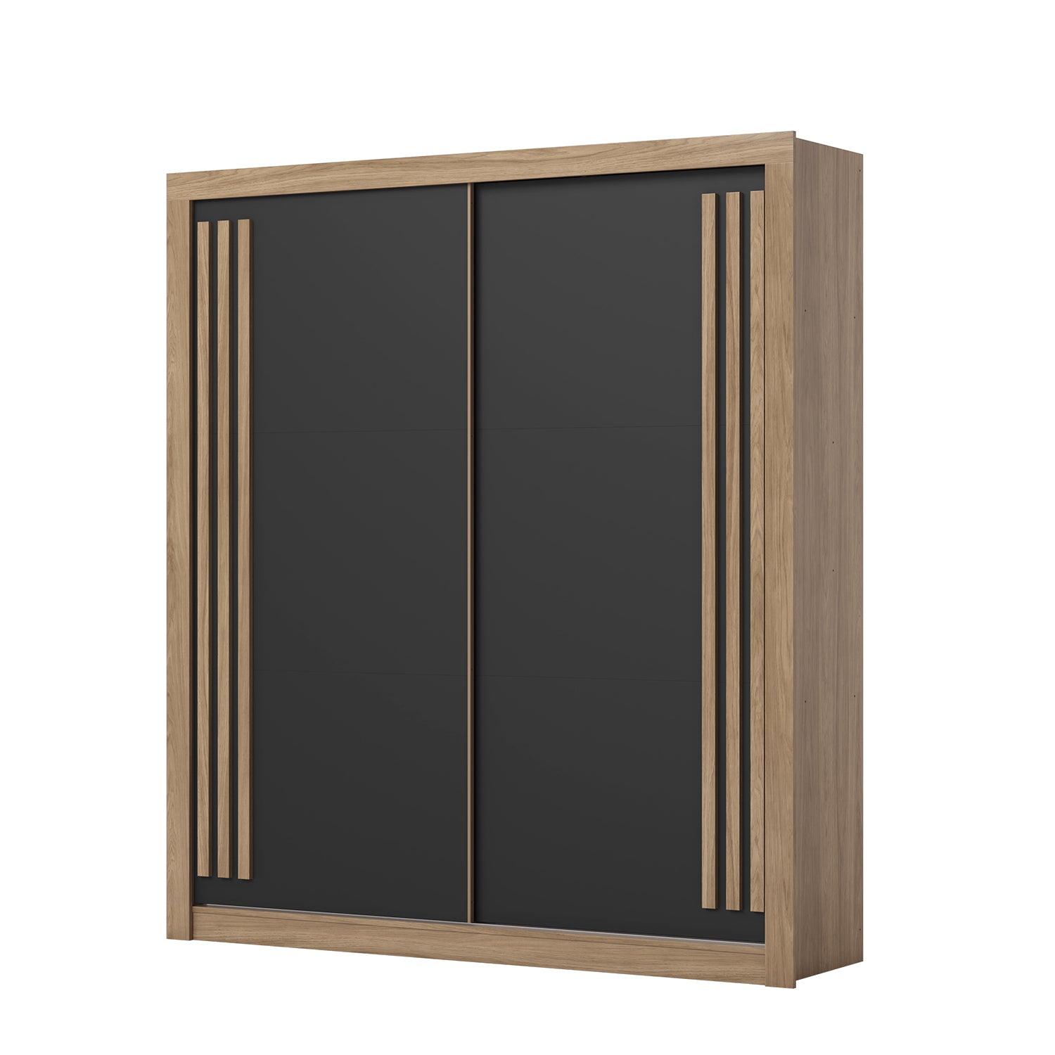 Ropero Patric Flex Natural, Negro