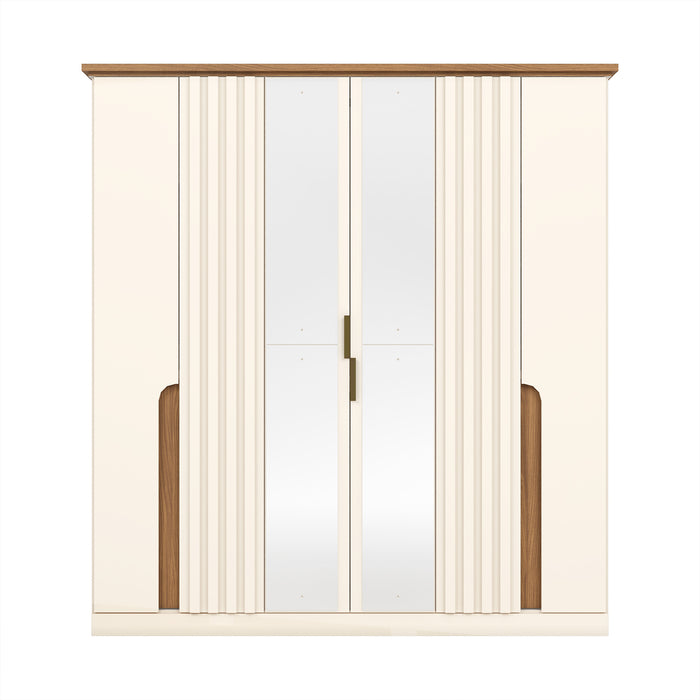 Ropero Toby Off White, Natural