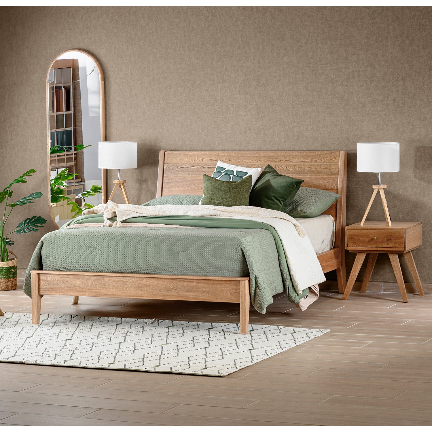 Cama Queen Fox Natural