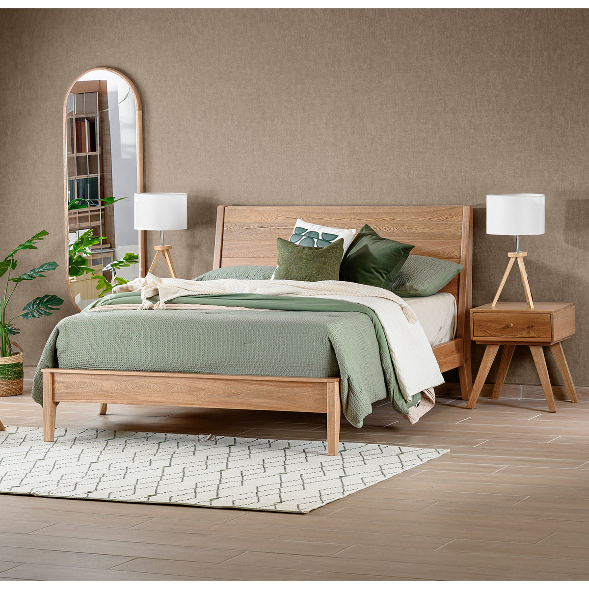 Cama Queen Fox Natural