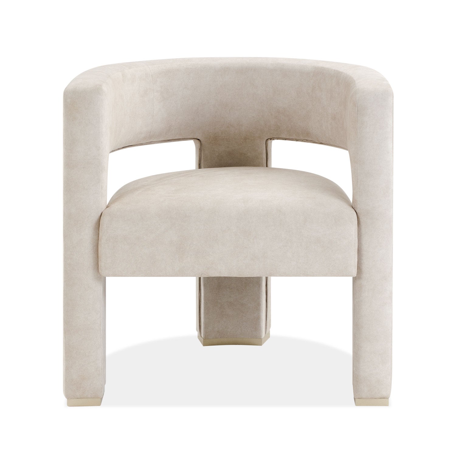 Butaca Sevilla Velvet Zarem Ivory, Champaña