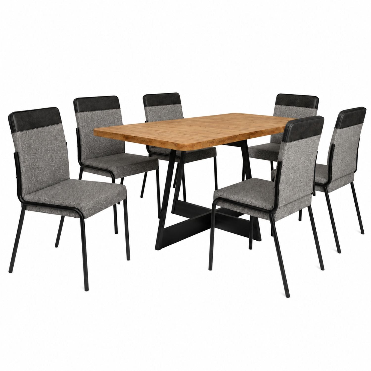 Comedor 6 Puestos Aliss Negro