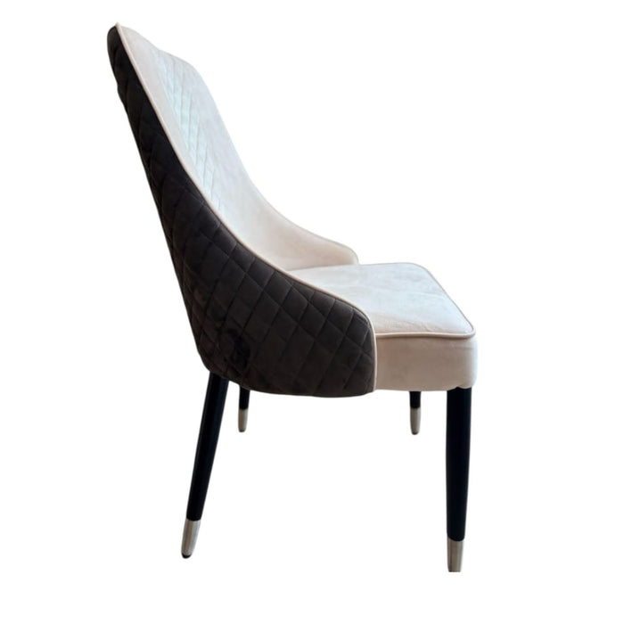 Comedor 6 Puestos Monik Negro, Silver