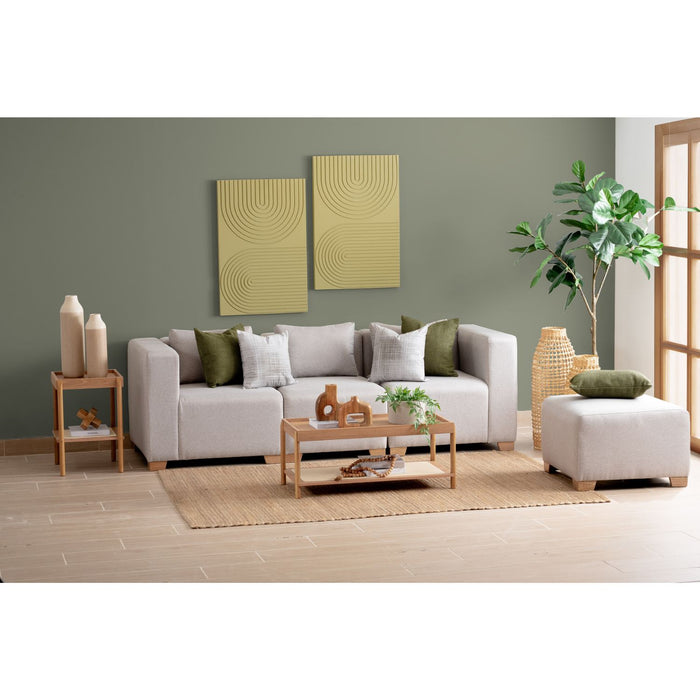 Sala Funcional Fred Icono Taupe, Natural