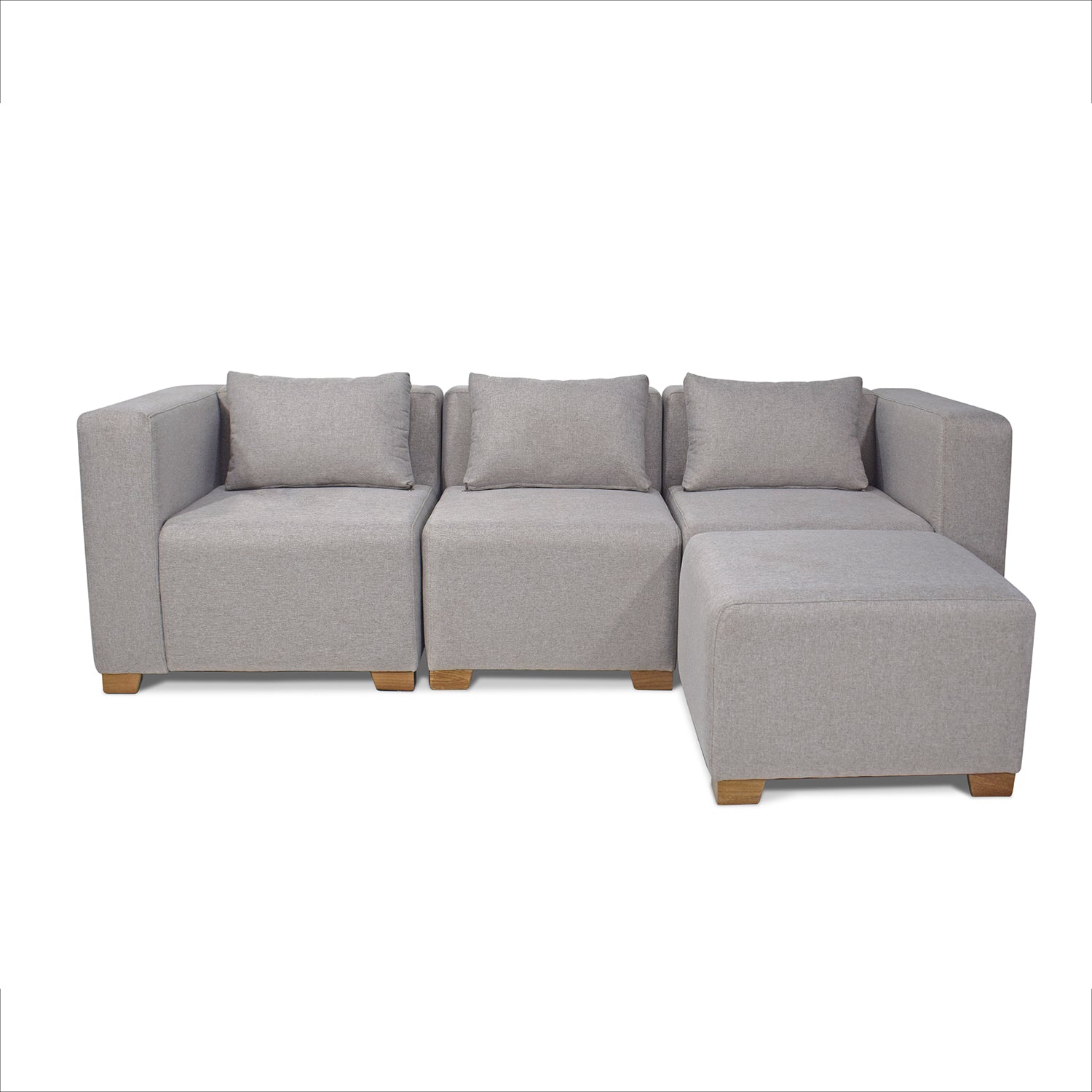 Sala Funcional Fred Icono Taupe, Natural