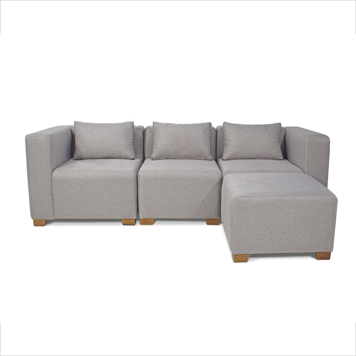 Sala Funcional Fred Icono Taupe, Natural
