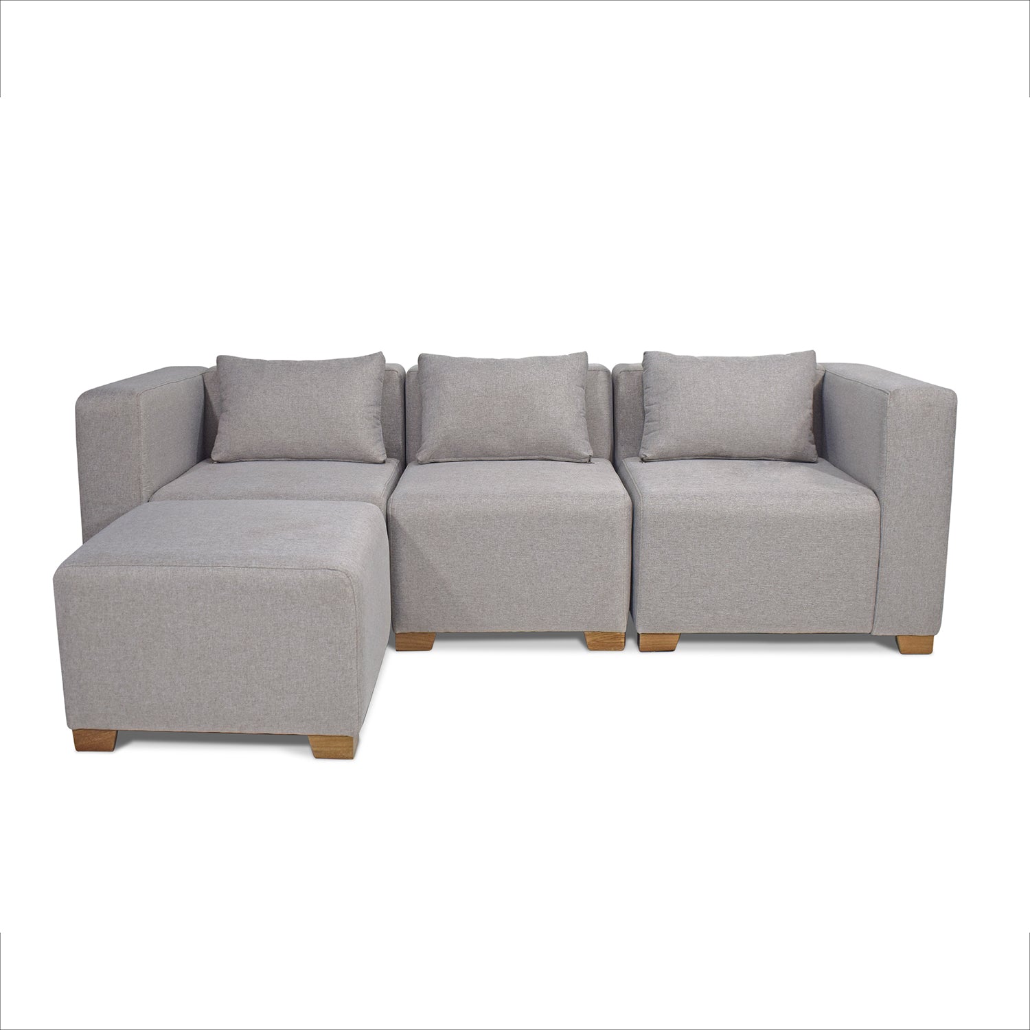 Sala Funcional Fred Icono Taupe, Natural