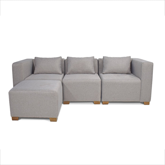 Sala Funcional Fred Icono Taupe, Natural