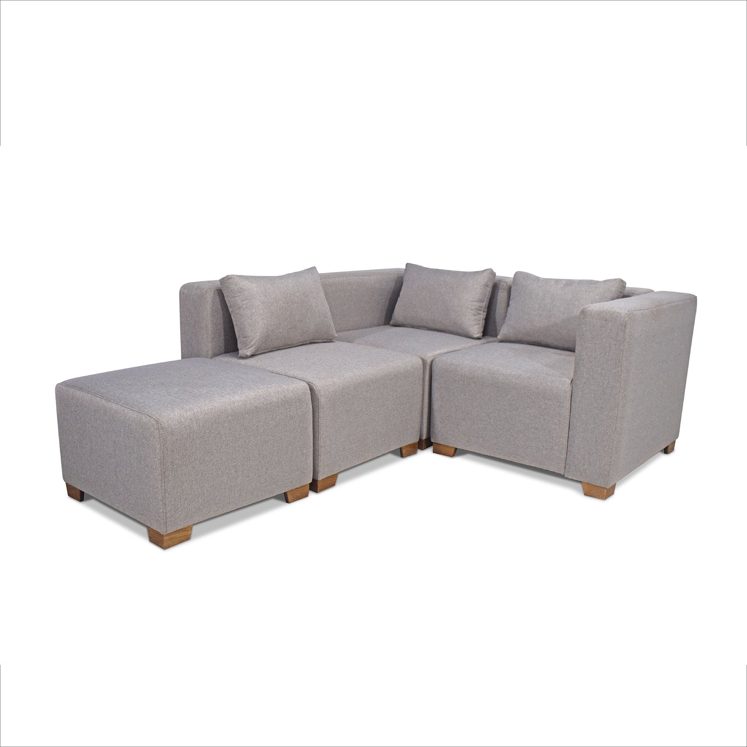 Sala Funcional Fred Icono Taupe, Natural