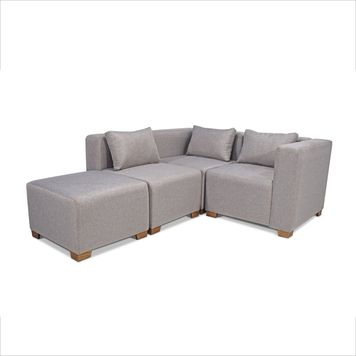 Sala Funcional Fred Icono Taupe, Natural