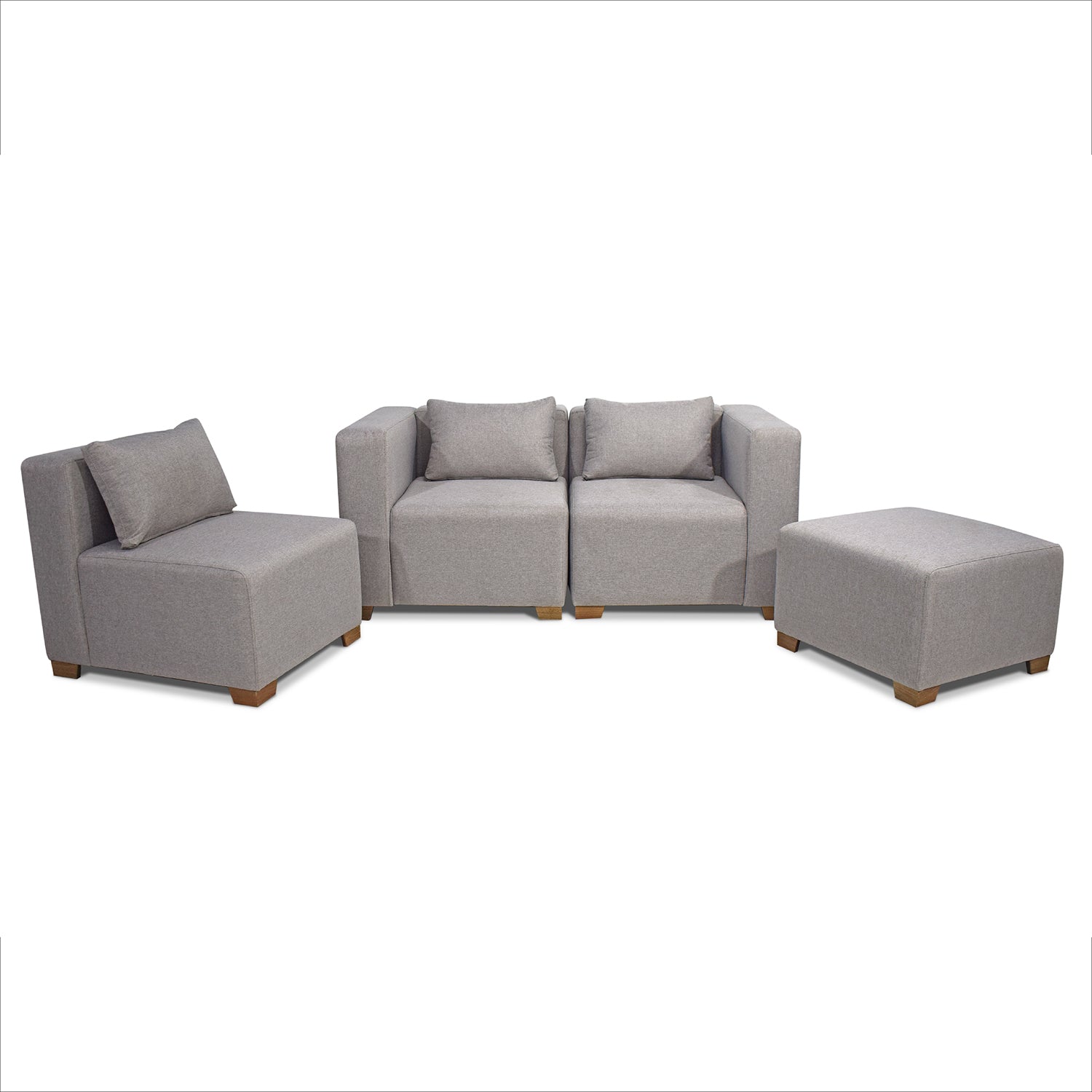 Sala Funcional Fred Icono Taupe, Natural