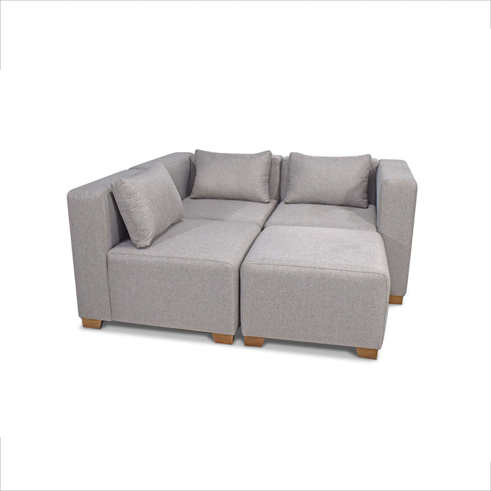 Sala Funcional Fred Icono Taupe, Natural