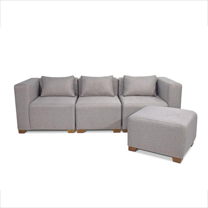 Sala Funcional Fred Icono Taupe, Natural