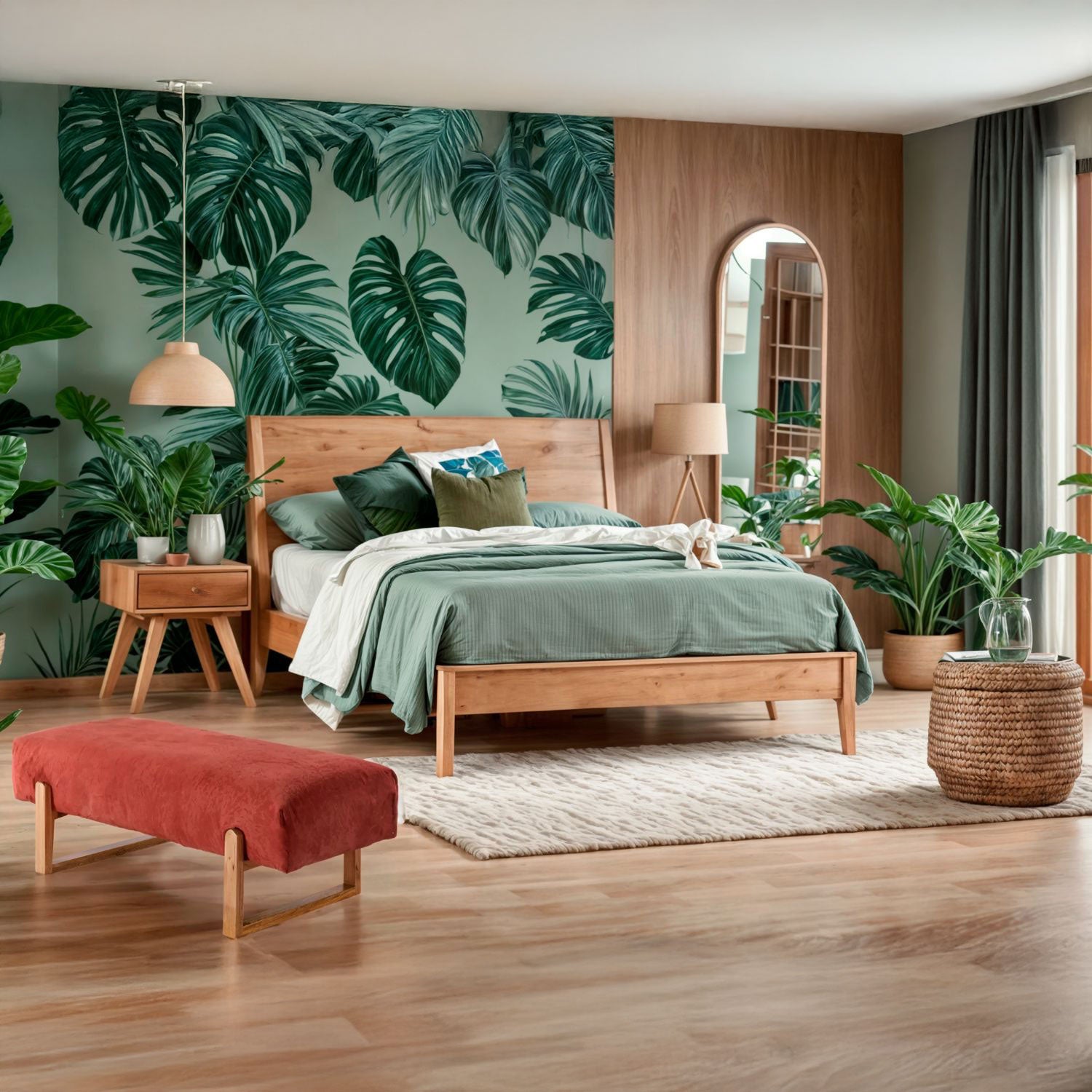 Cama Full Fox Natural