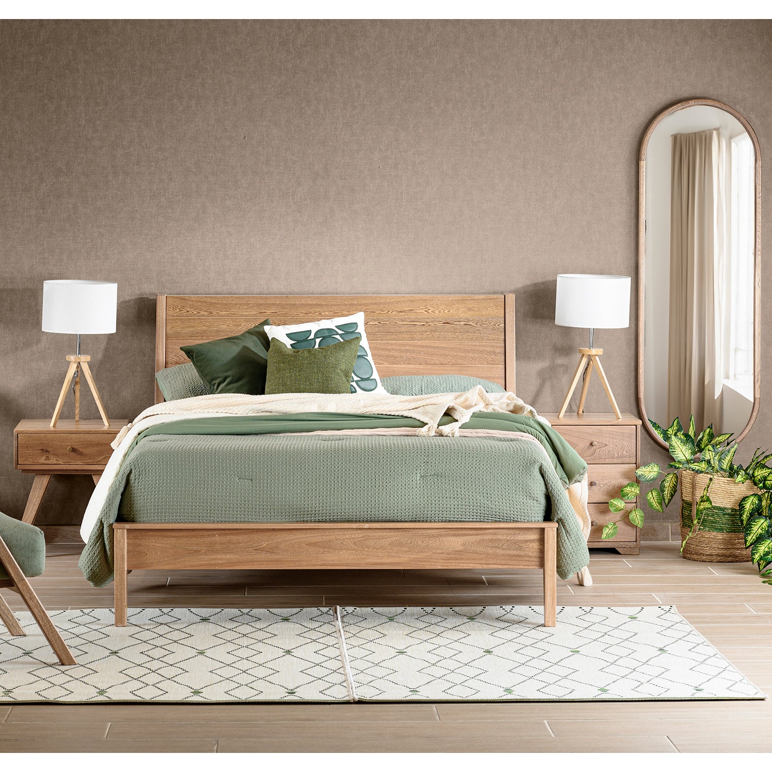 Cama Queen Fox Natural