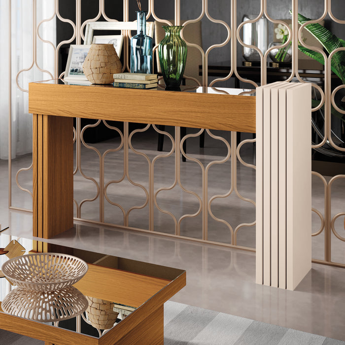 Consola Astro Natural, Off White