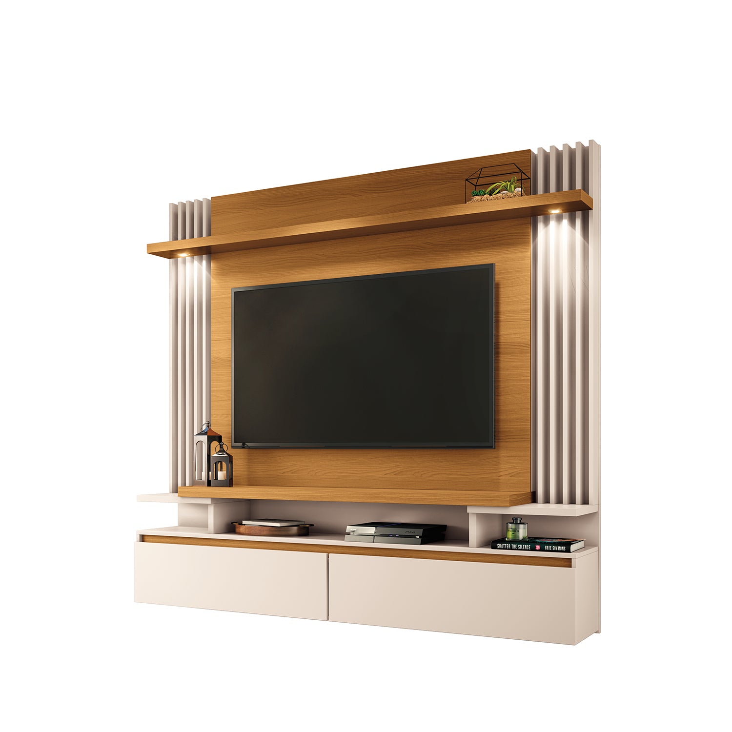 Panel De Tv Cosmos Natural, Off White