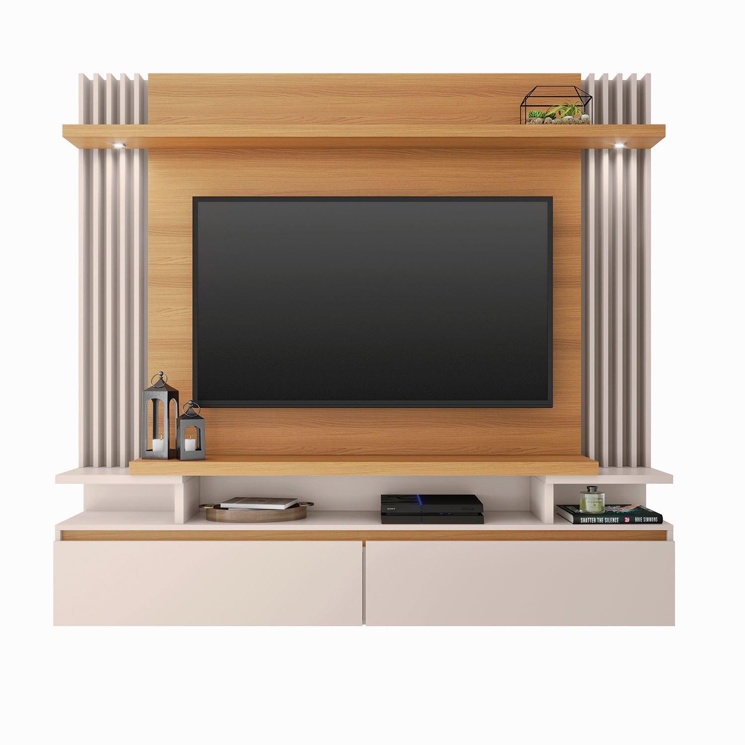 Panel De Tv Cosmos Natural, Off White