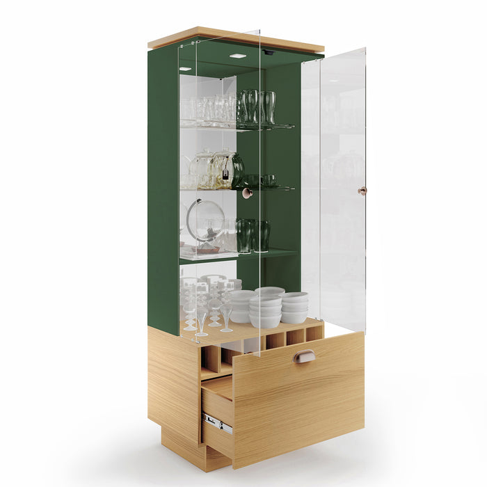 Vitrina Aura Natural, Verde