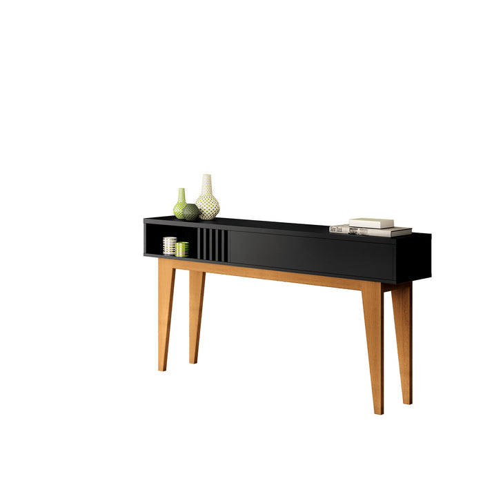Consola Bliss Natural, Negro
