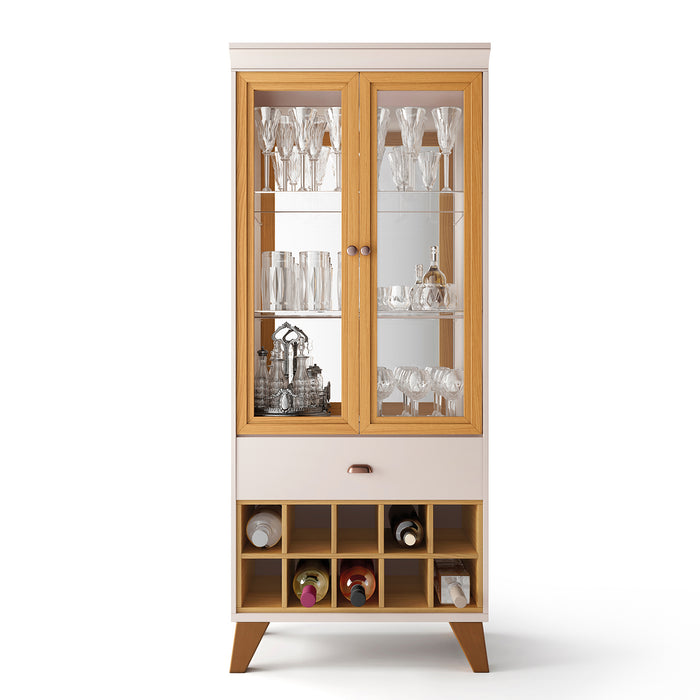 Vitrina Opel Natural, Off White