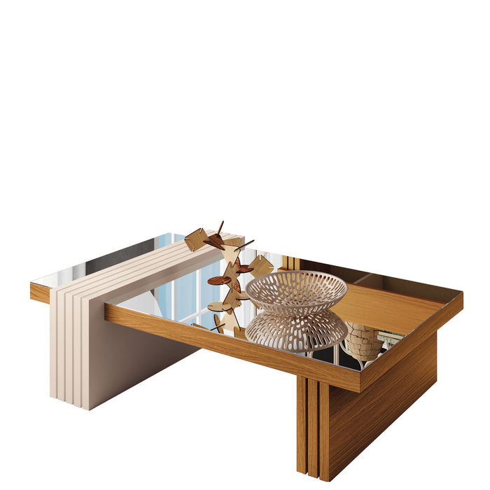 Mesa de Centro Luna Natural, Off White