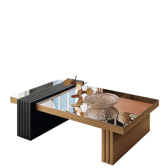 Mesa de Centro Luna Natural, Negro