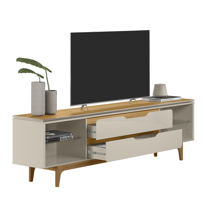Mesa de Tv Lila Natural, Off White