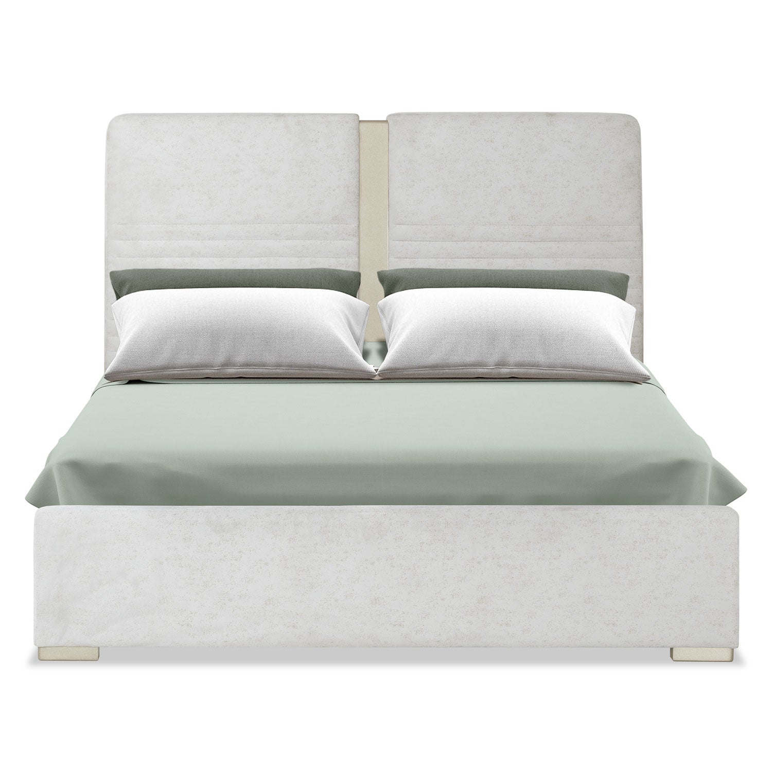 Cama Queen Moratti Beige, Champaña
