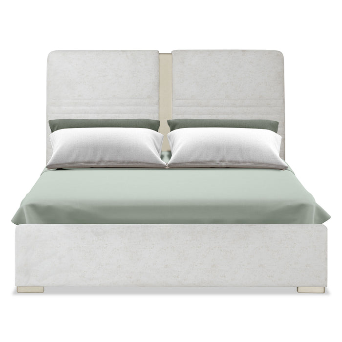 Cama Queen Moratti Beige, Champaña