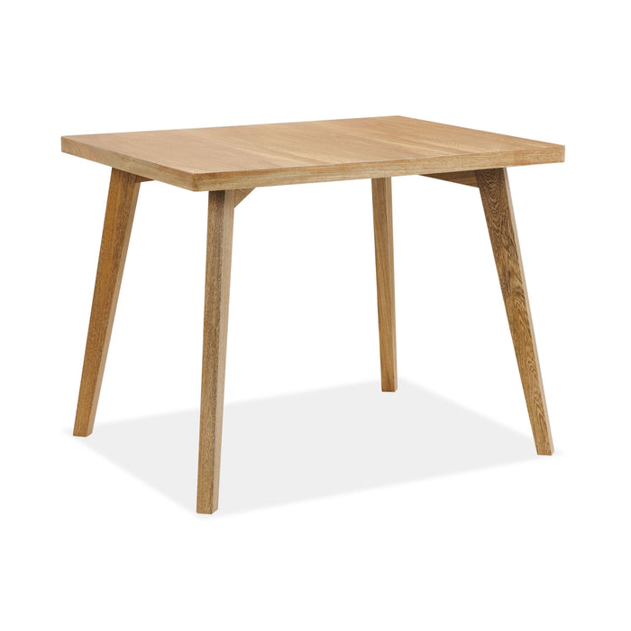 Comedor 4 Puestos Cannes Microfibra Camel, Natural