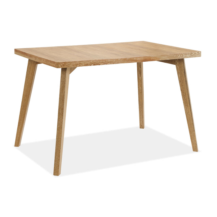 Comedor 6 Puestos Cannes Microfibra Camel, Natural