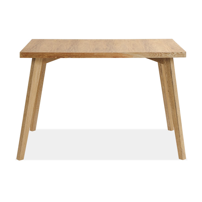 Comedor 6 Puestos Cannes Microfibra Camel, Natural