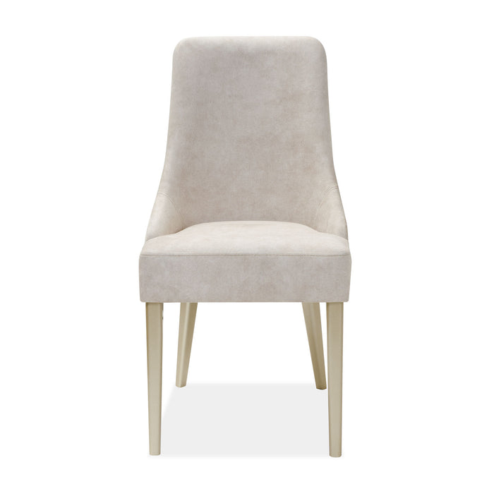 Comedor 6 Puestos Sevilla Velvet Zarem Ivory, Champaña