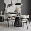 Comedor 4 Puestos Donato Beige, Negro