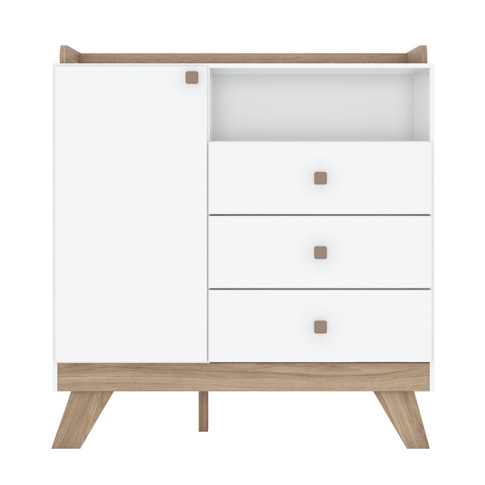 Comoda Buxy Blanco, Natural