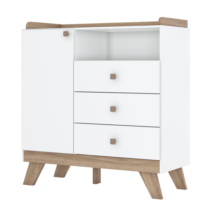 Comoda Buxy Blanco, Natural