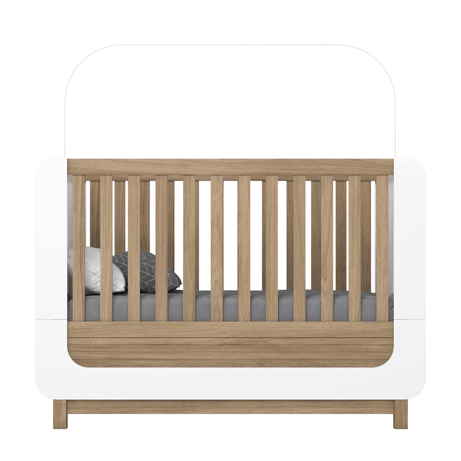 Cuna Trendy Blanco, Natural