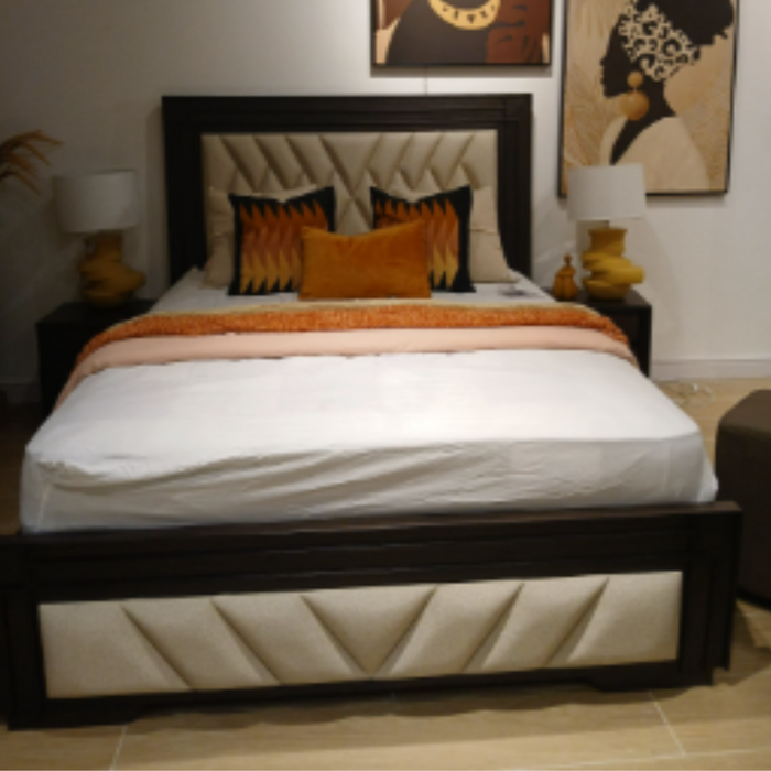 Recamara King Lux Marfil, Natural Oscuro