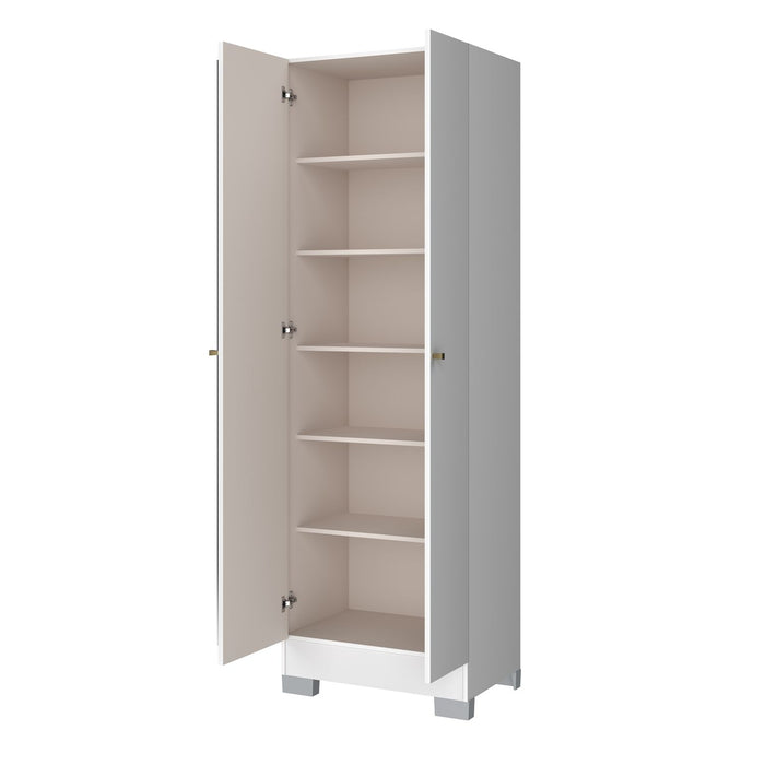 Mueble Almacen Espejo Aron  Blanco