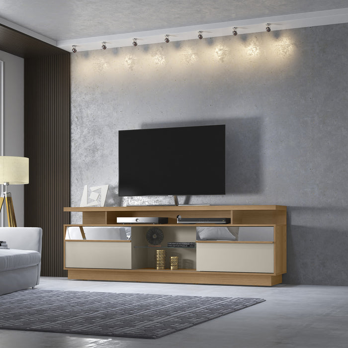 Mesa De Tv Owen Natural, Off White
